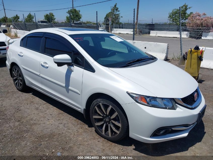 2014 Honda Civic Ex-L VIN: 19XFB2F93EE200195 Lot: 39624853