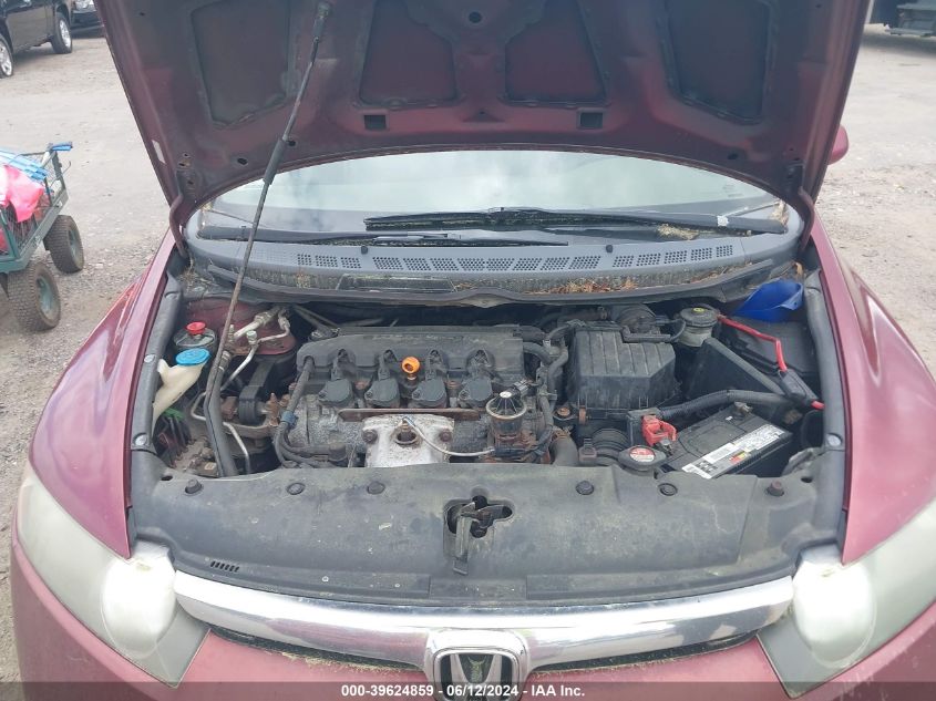 2008 Honda Civic Lx VIN: 1HGFA16558L097935 Lot: 39624859