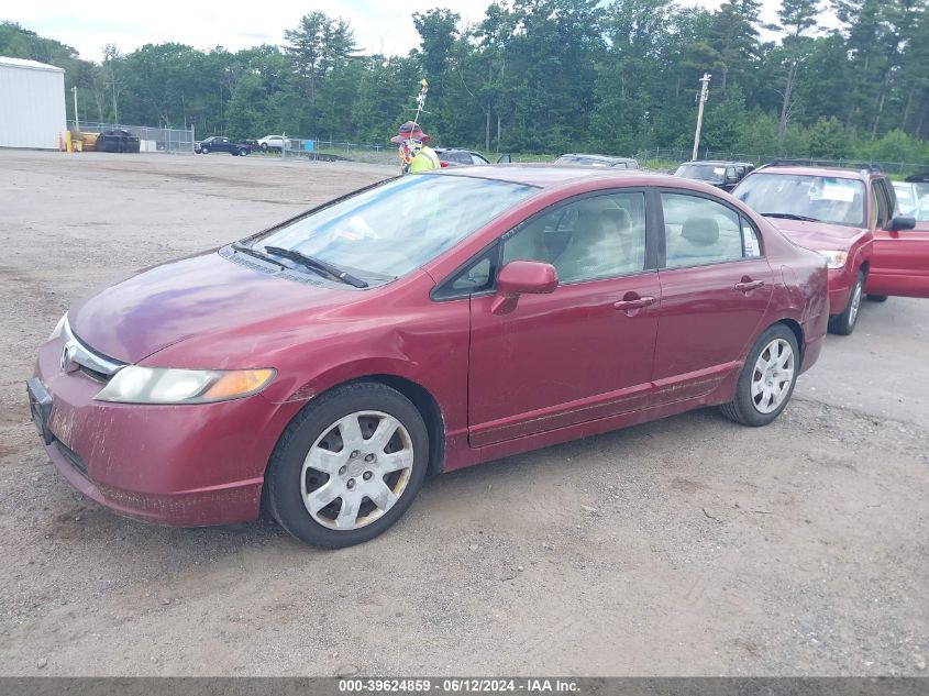 2008 Honda Civic Lx VIN: 1HGFA16558L097935 Lot: 39624859