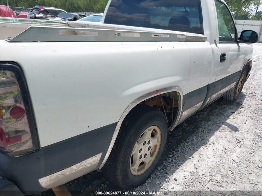 2004 Chevrolet Silverado 1500 Work Truck VIN: 1GCEC14X34Z138417 Lot: 39624877