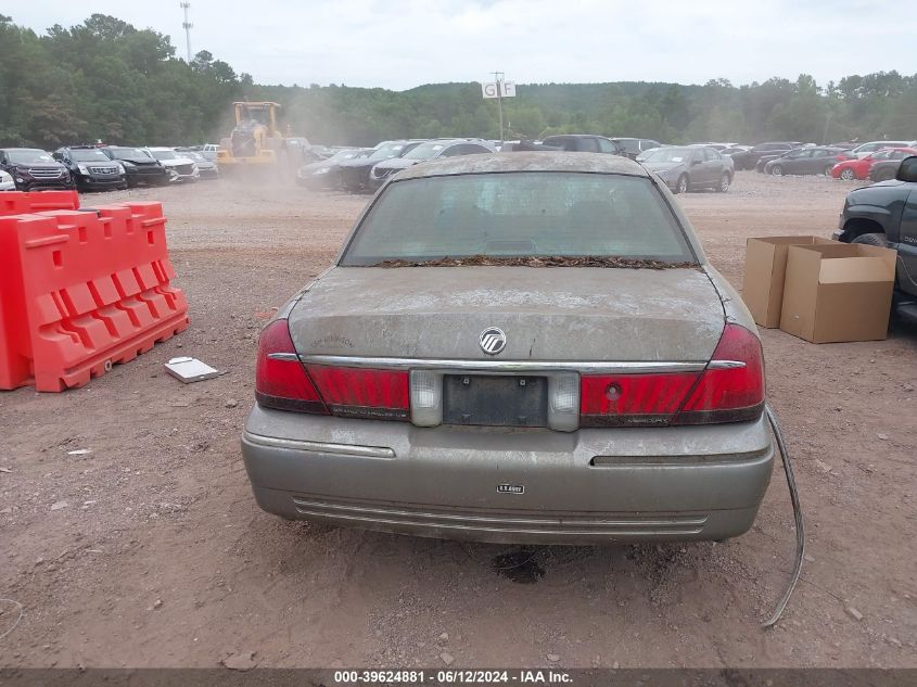 2000 Mercury Grand Marquis Ls VIN: 2MEFM75W3YX647265 Lot: 39624881