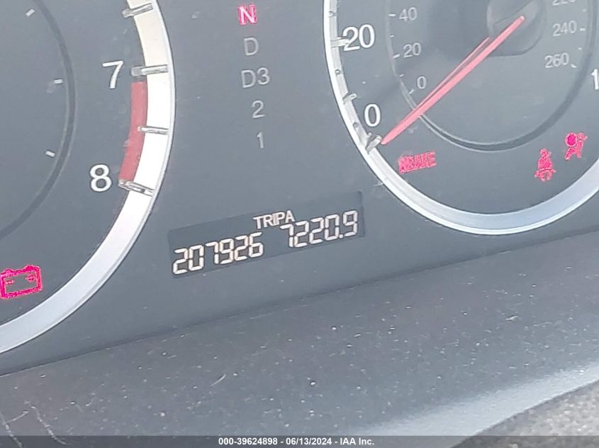 2010 Honda Accord 2.4 Ex VIN: 1HGCP2F70AA192011 Lot: 39624898