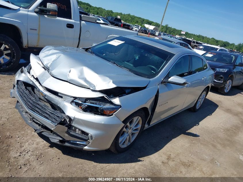 2018 Chevrolet Malibu Lt VIN: 1G1ZD5ST6JF130842 Lot: 39624907