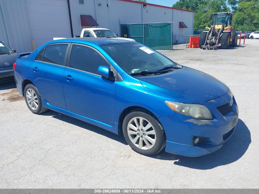 2009 Toyota Corolla S VIN: 2T1BU40E39C125044 Lot: 39624909