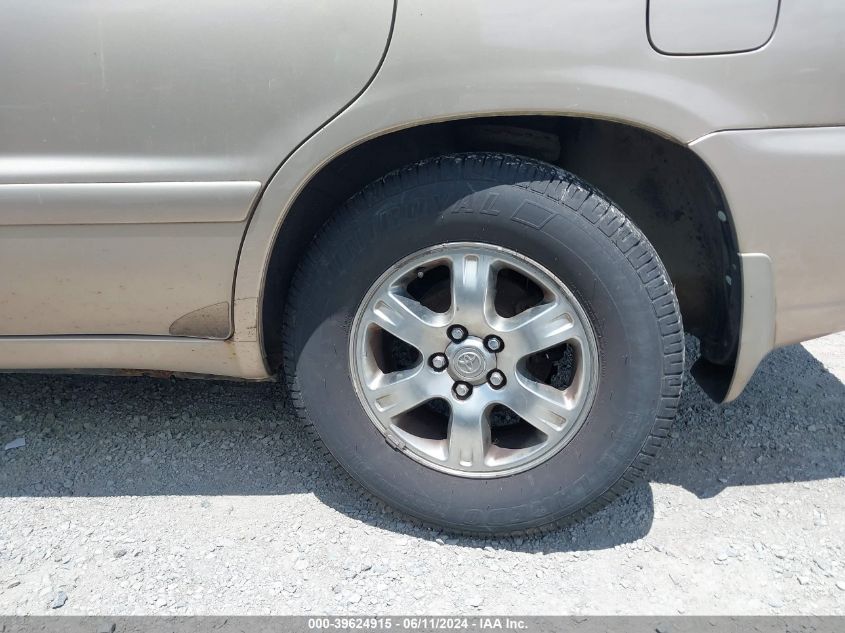 2004 Toyota Highlander V6 VIN: JTEEP21A840054927 Lot: 39624915