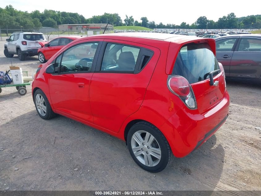 2015 Chevrolet Spark 1Lt Cvt VIN: KL8CD6S93FC716973 Lot: 39624921