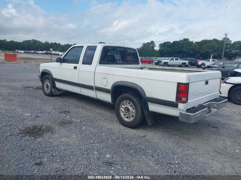 1992 Dodge Dakota VIN: 1B7FL23X7NS580011 Lot: 39624928