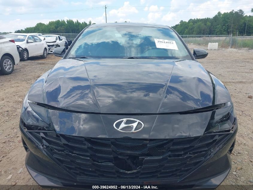 2022 Hyundai Elantra Sel VIN: 5NPLM4AG5NH070866 Lot: 39624952