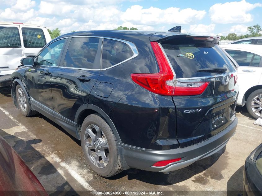 2019 Honda Cr-V Ex VIN: 2HKRW1H54KH514547 Lot: 39624956