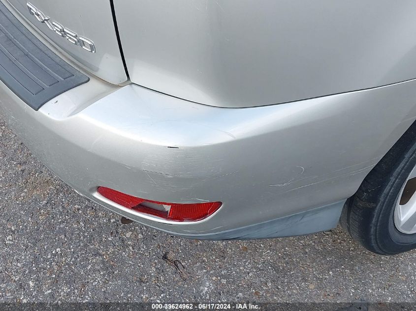 2008 Lexus Rx 350 VIN: 2T2GK31U78C036759 Lot: 39624962