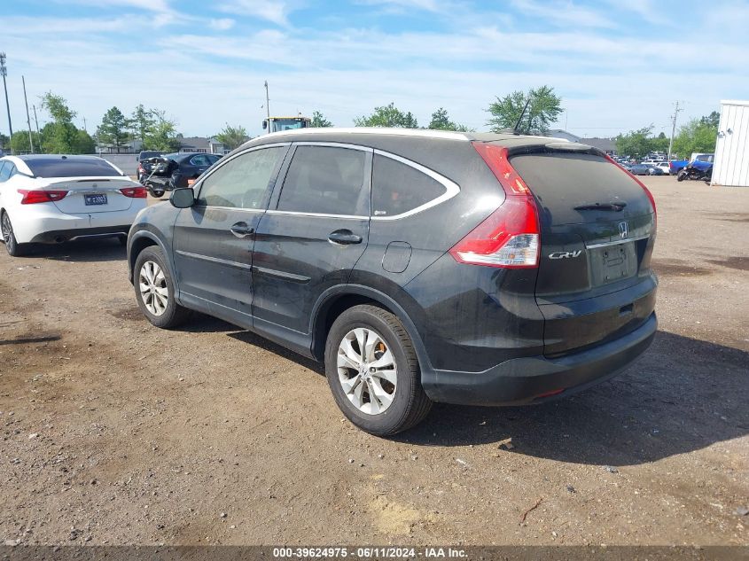 2012 Honda Cr-V Ex-L VIN: JHLRM4H77CC010065 Lot: 39624975