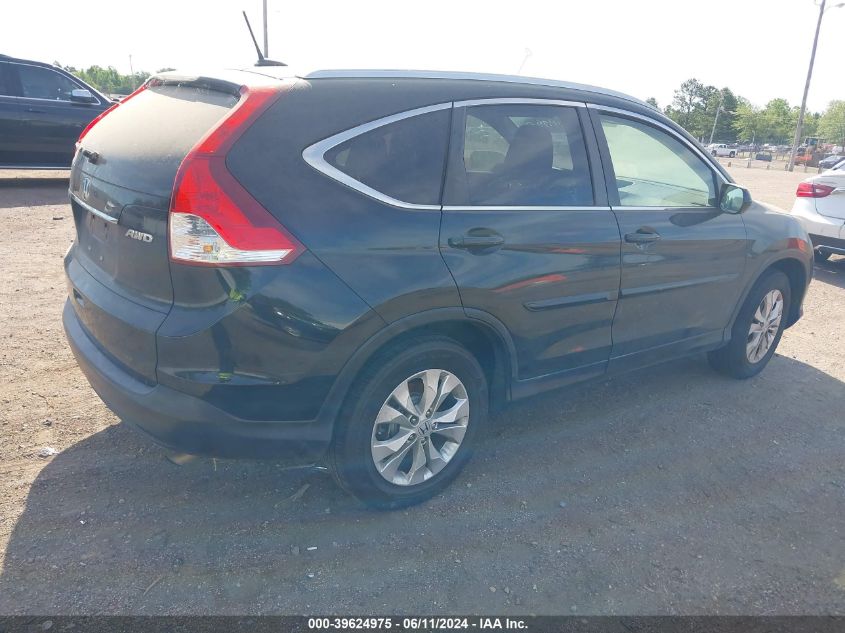 2012 Honda Cr-V Ex-L VIN: JHLRM4H77CC010065 Lot: 39624975