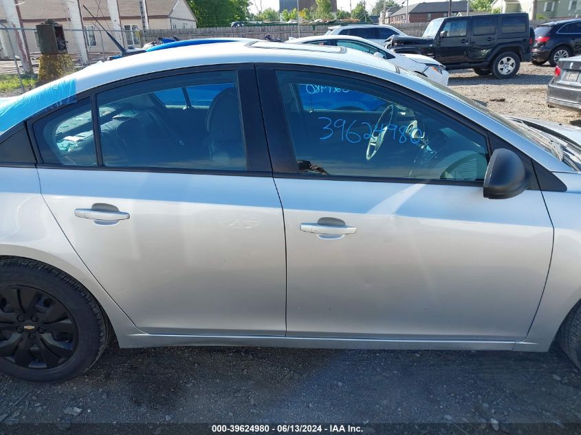 2014 Chevrolet Cruze Ls Auto VIN: 1G1PA5SG2E7451019 Lot: 39624980