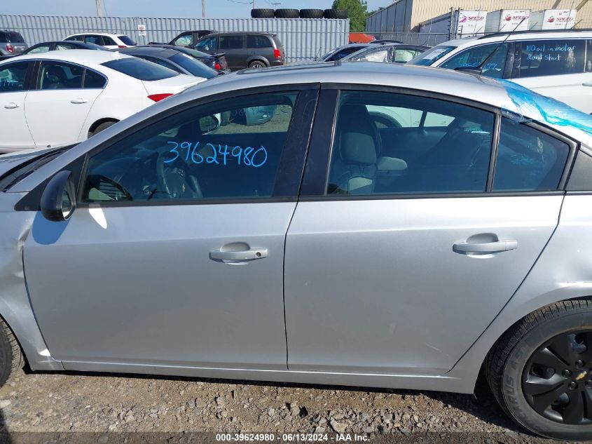 2014 Chevrolet Cruze Ls Auto VIN: 1G1PA5SG2E7451019 Lot: 39624980