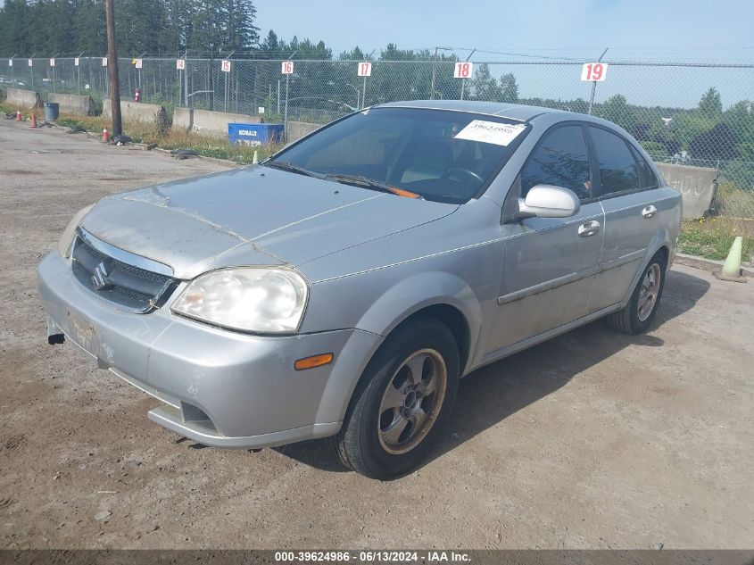 2007 Suzuki Forenza Convenience VIN: KL5JD56Z57K576294 Lot: 39624986