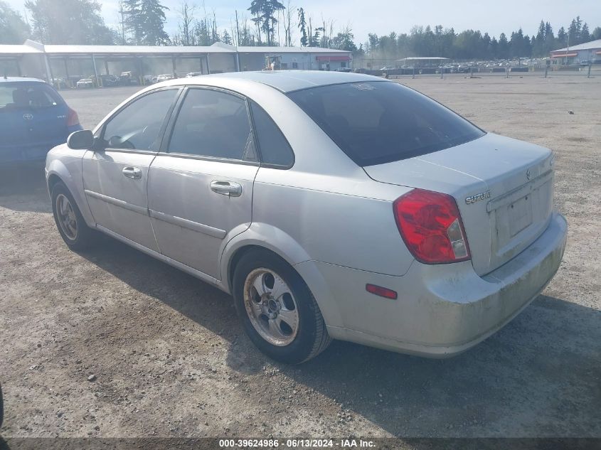 2007 Suzuki Forenza Convenience VIN: KL5JD56Z57K576294 Lot: 39624986