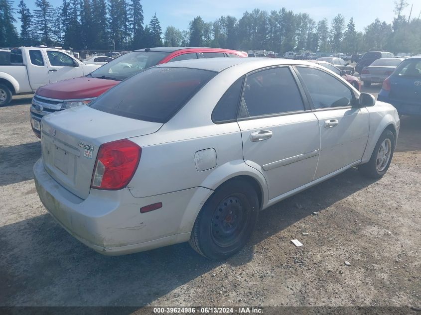 2007 Suzuki Forenza Convenience VIN: KL5JD56Z57K576294 Lot: 39624986