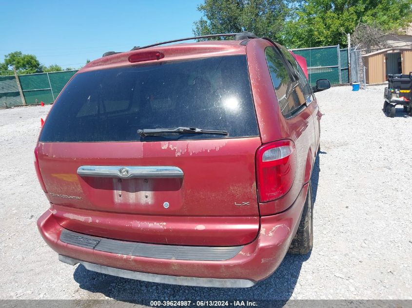 2005 Chrysler Town & Country Lx VIN: 2C4GP44R85R322098 Lot: 39624987