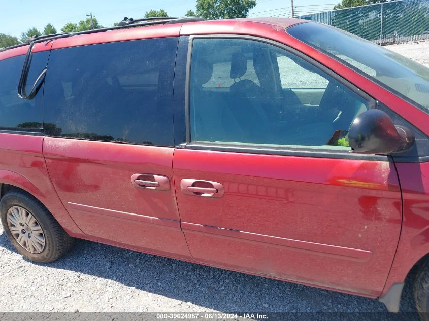 2005 Chrysler Town & Country Lx VIN: 2C4GP44R85R322098 Lot: 39624987