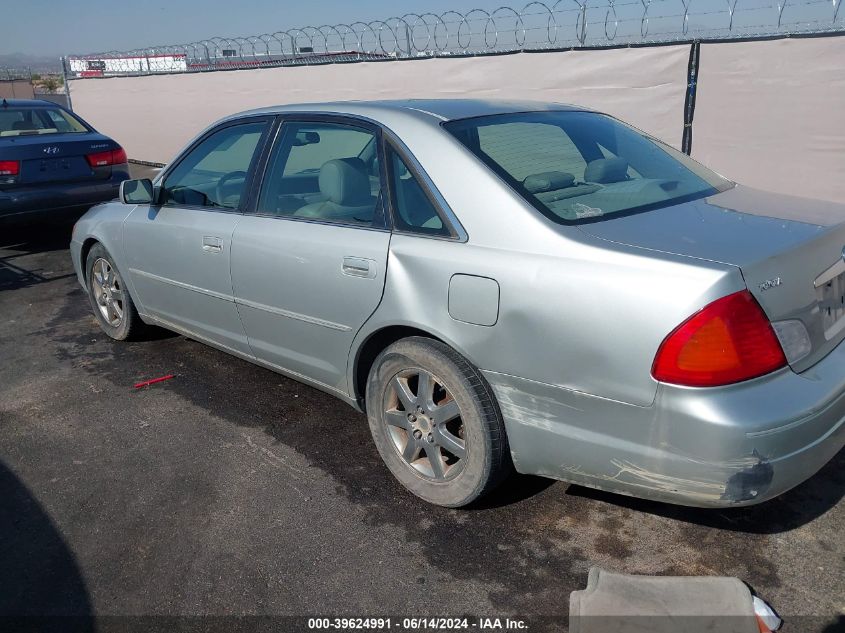 2002 Toyota Avalon Xls VIN: 4T1BF28B12U241419 Lot: 39624991