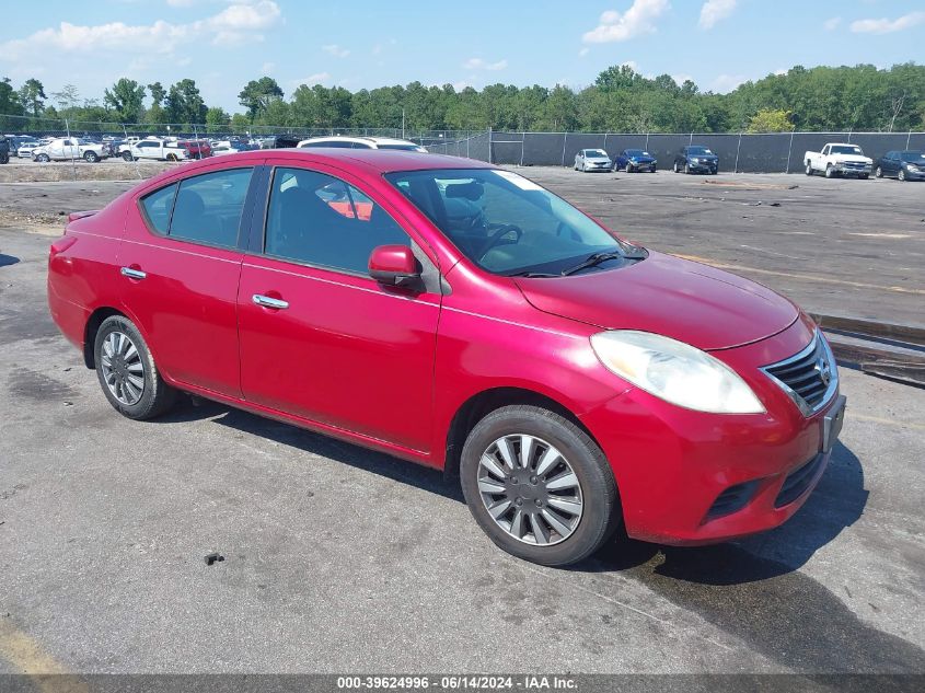 2014 Nissan Versa 1.6 S/1.6 S+/1.6 Sl/1.6 Sv VIN: 3N1CN7AP4EL872620 Lot: 39624996