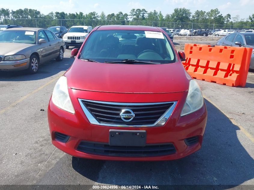 2014 Nissan Versa 1.6 S/1.6 S+/1.6 Sl/1.6 Sv VIN: 3N1CN7AP4EL872620 Lot: 39624996