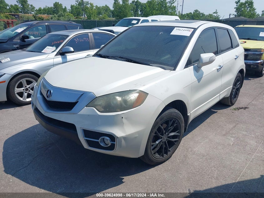 2011 Acura Rdx VIN: 5J8TB2H23BA002476 Lot: 39624998