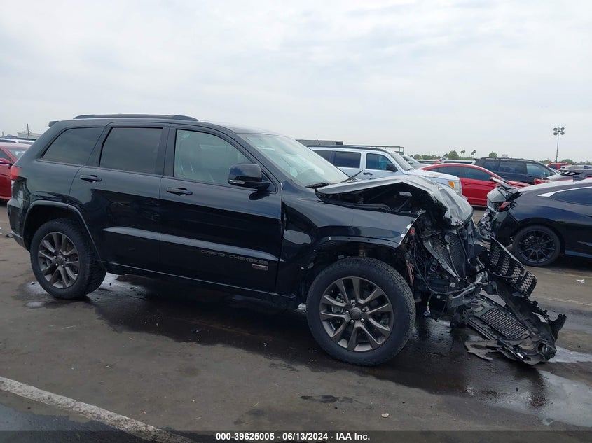 2016 Jeep Grand Cherokee Limited 75Th Anniversary VIN: 1C4RJFBG0GC435238 Lot: 39625005