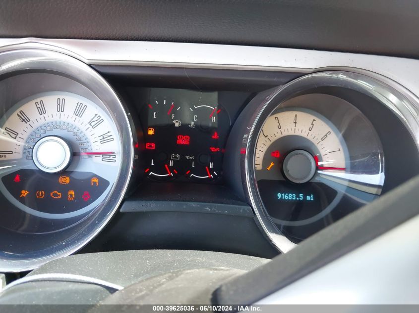 2011 Ford Mustang Gt Premium VIN: 1ZVBP8CF4B5150537 Lot: 39625036