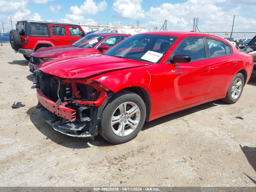 2023 Dodge Charger Sxt VIN: 2C3CDXBG6PH511128 Lot: 39625038