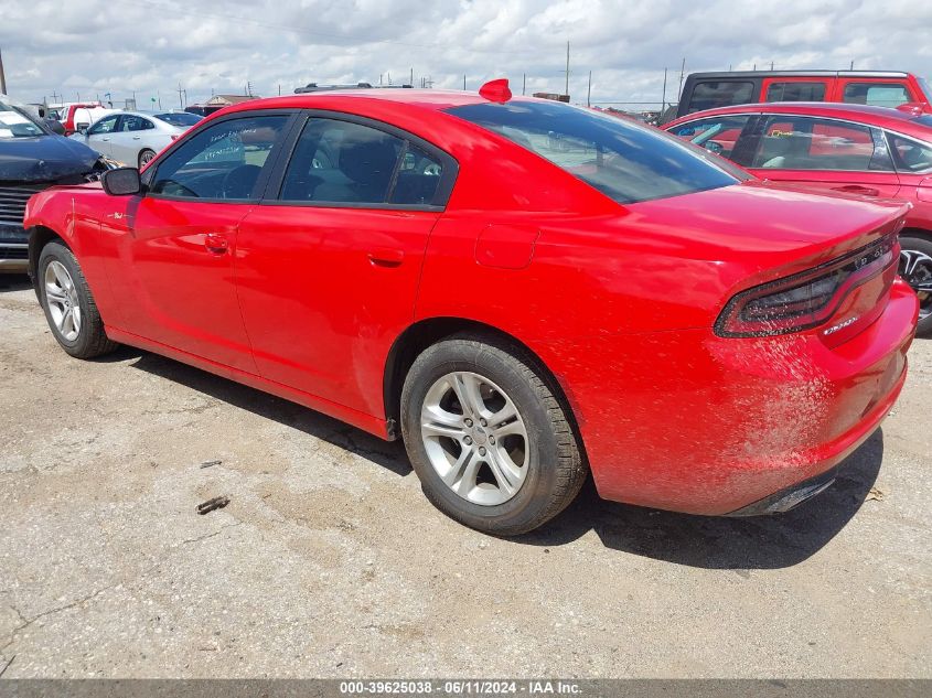 2023 Dodge Charger Sxt VIN: 2C3CDXBG6PH511128 Lot: 39625038