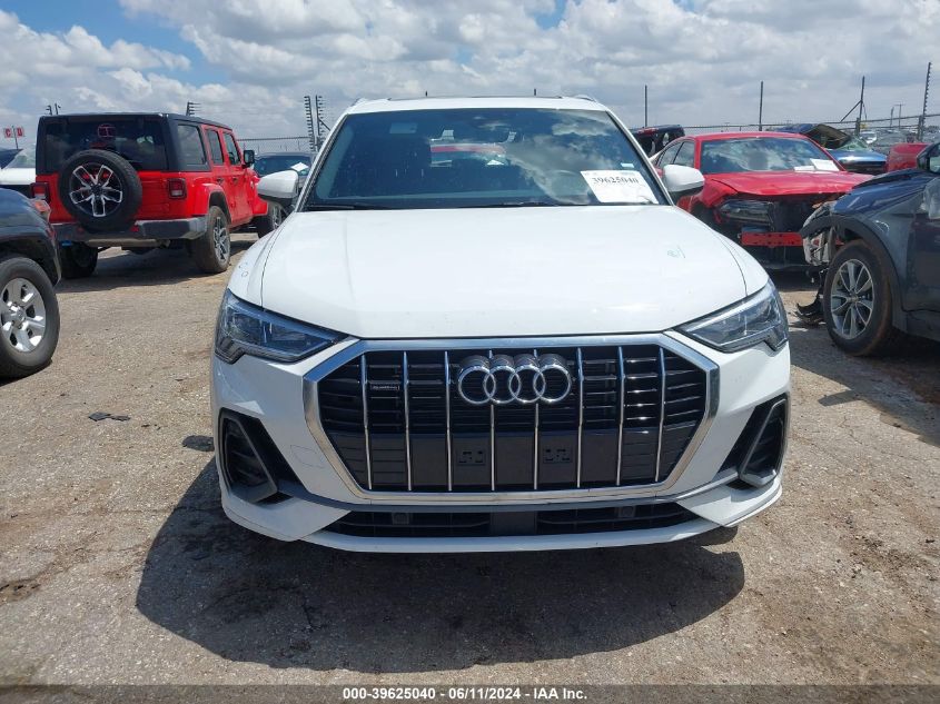 2024 Audi Q3 Premium 45 Tfsi S Line Quattro Tiptronic VIN: WA1DECF34R1035941 Lot: 39625040