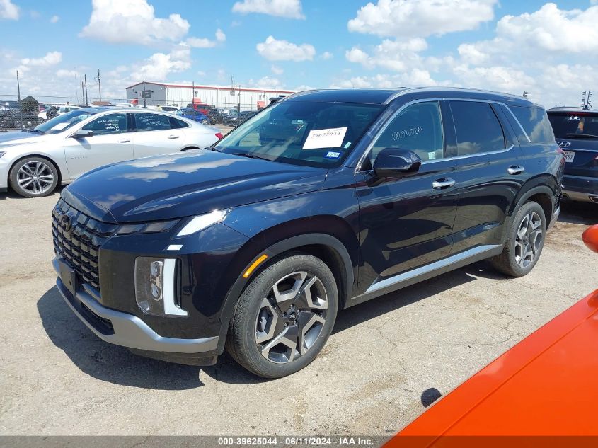 2024 Hyundai Palisade Limited VIN: KM8R5DGEXRU717444 Lot: 39625044