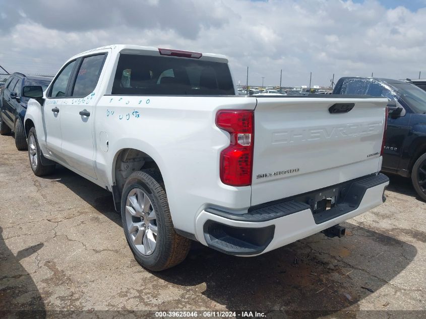 2022 Chevrolet Silverado C1500 Custom VIN: 3GCPABEK0NG527511 Lot: 39625046