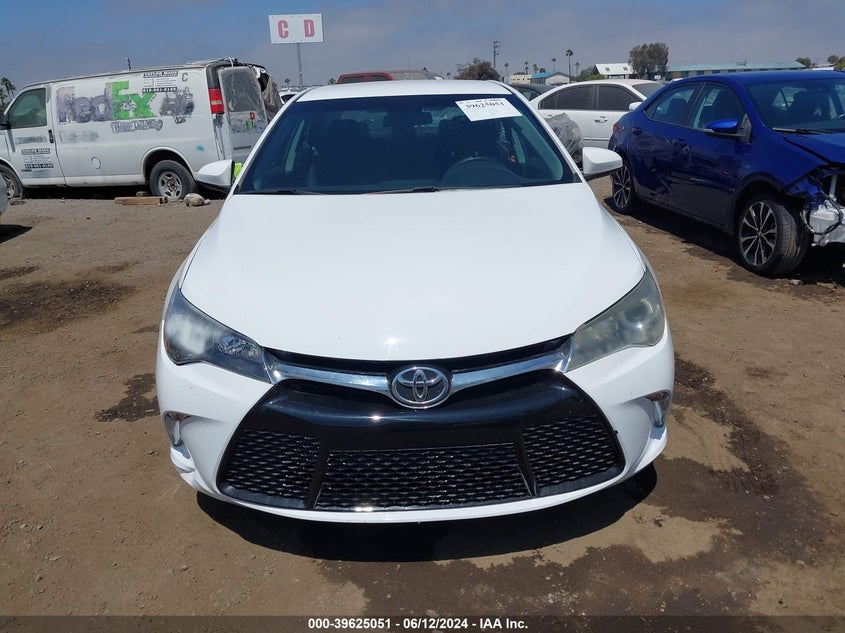 2016 Toyota Camry Se VIN: 4T1BF1FK0GU240539 Lot: 39625051