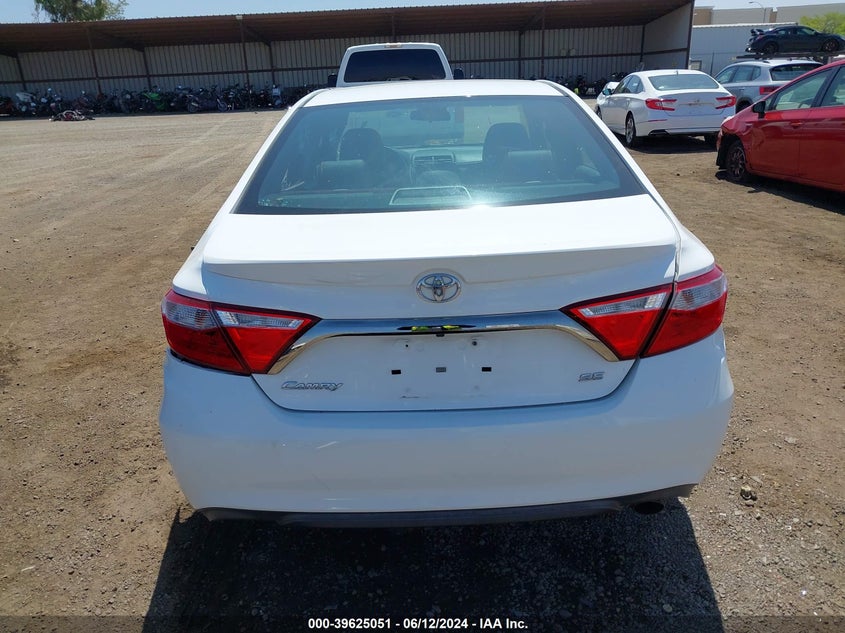 2016 Toyota Camry Se VIN: 4T1BF1FK0GU240539 Lot: 39625051