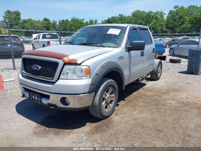 2006 Ford F-150 Fx4/Lariat/Xlt VIN: 1FTPW14546FA22565 Lot: 39625060