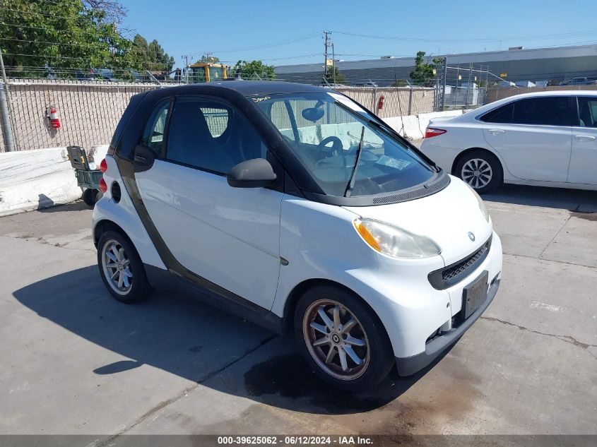 2009 Smart Fortwo Brabus/Passion/Pure VIN: WMEEJ31X99K301420 Lot: 39625062