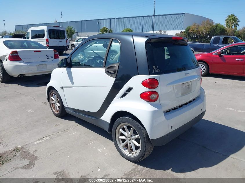 2009 Smart Fortwo Brabus/Passion/Pure VIN: WMEEJ31X99K301420 Lot: 39625062