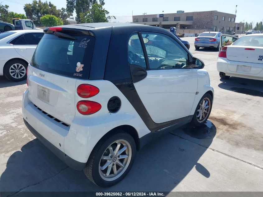 2009 Smart Fortwo Brabus/Passion/Pure VIN: WMEEJ31X99K301420 Lot: 39625062