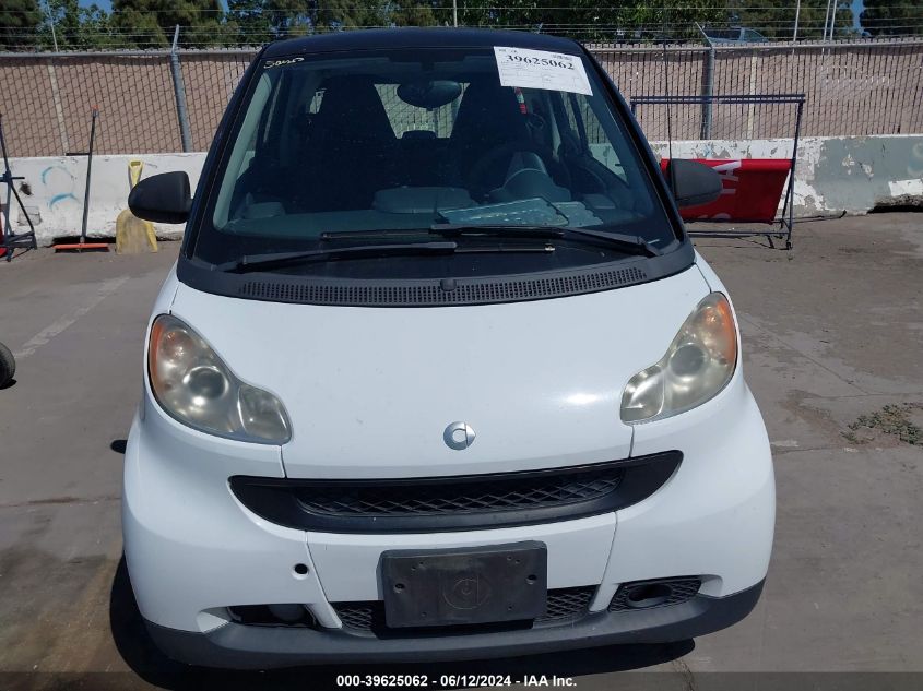 2009 Smart Fortwo Brabus/Passion/Pure VIN: WMEEJ31X99K301420 Lot: 39625062