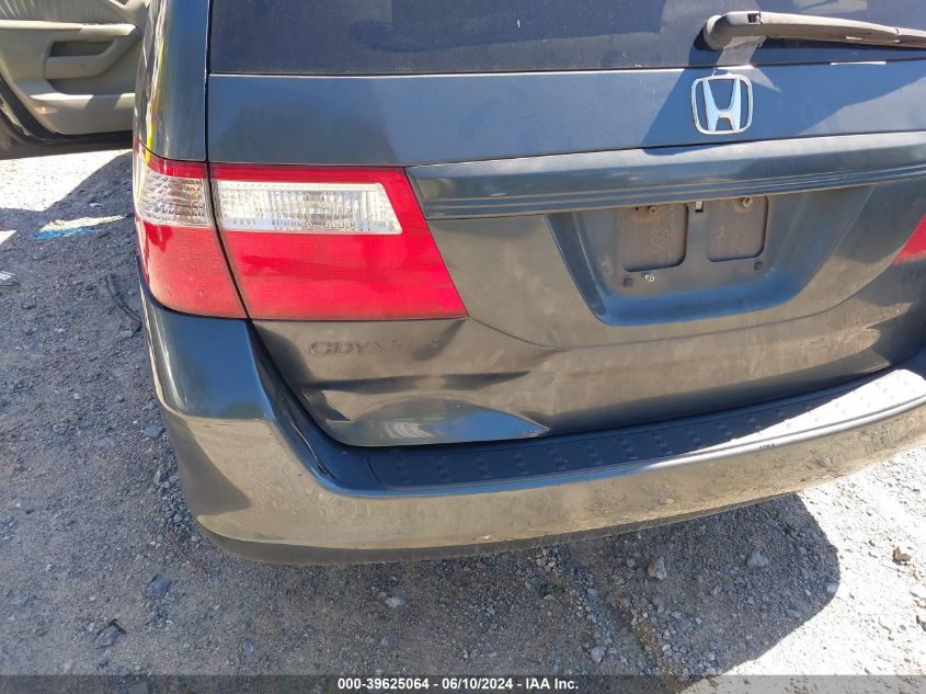 2006 Honda Odyssey Ex-L VIN: 5FNRL38616B401091 Lot: 39625064