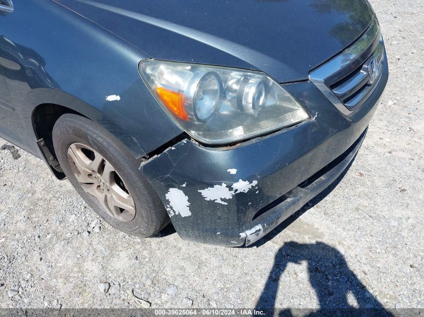 2006 Honda Odyssey Ex-L VIN: 5FNRL38616B401091 Lot: 39625064