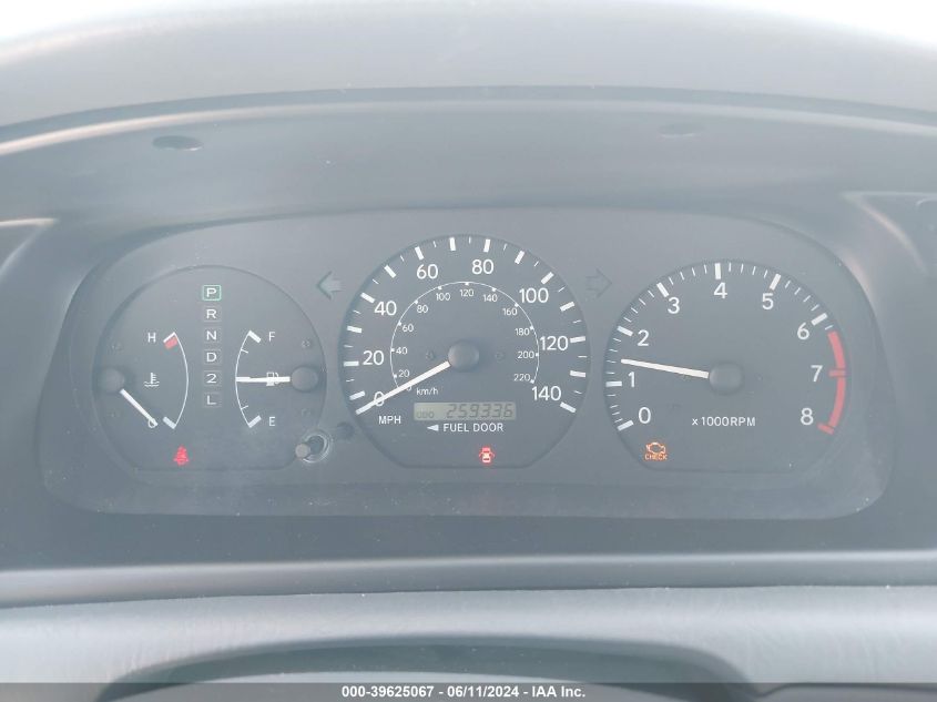 2000 Toyota Camry Le VIN: JT2BG22K2Y0457654 Lot: 39625067