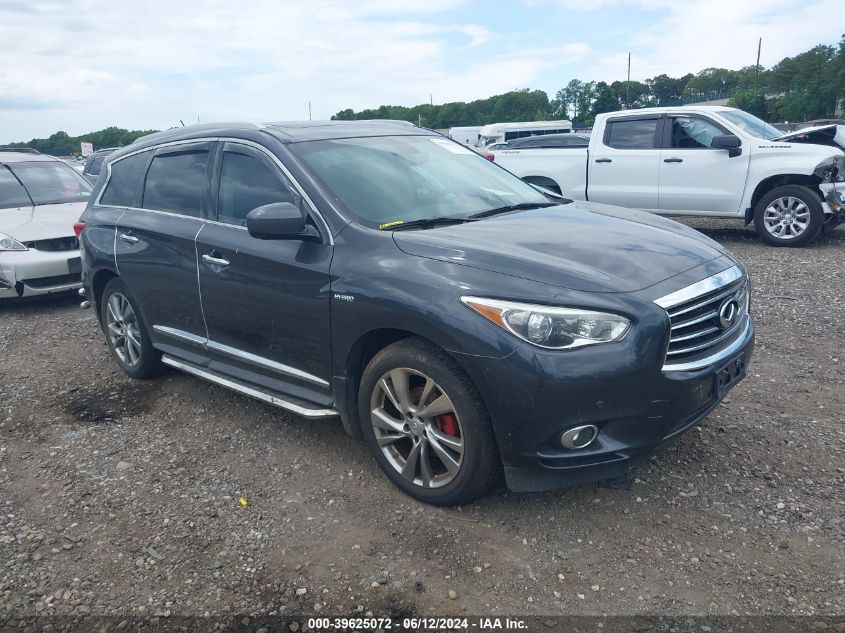 2014 Infiniti Qx60 Hybrid VIN: 5N1CL0MM3EC525637 Lot: 39625072