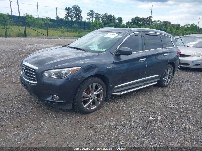 2014 Infiniti Qx60 Hybrid VIN: 5N1CL0MM3EC525637 Lot: 39625072