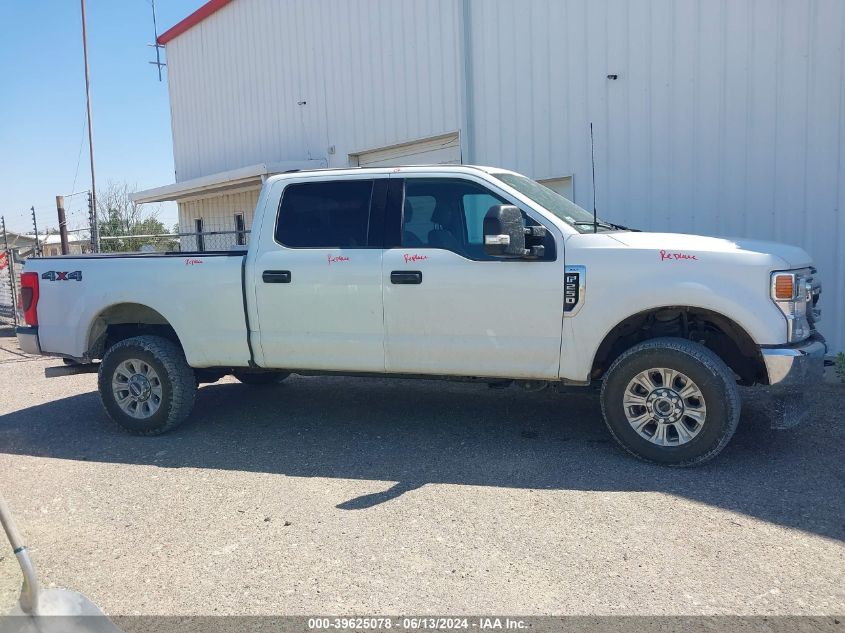 2022 Ford F-250 Xlt VIN: 1FT7W2B63NEG44239 Lot: 39625078