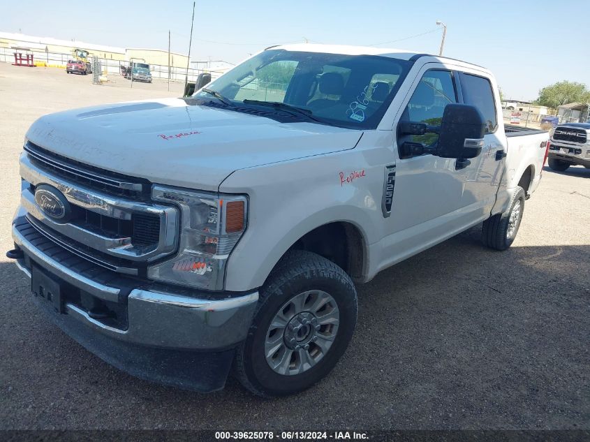 2022 Ford F-250 Xlt VIN: 1FT7W2B63NEG44239 Lot: 39625078