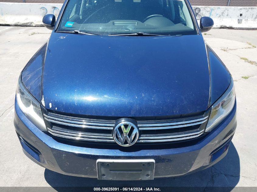 2012 Volkswagen Tiguan S VIN: WVGCV7AX0CW547379 Lot: 39625091