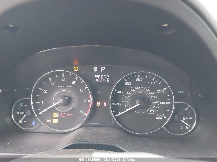 2012 Subaru Outback 3.6R Limited VIN: 4S4BREJC4C2230794 Lot: 39625098